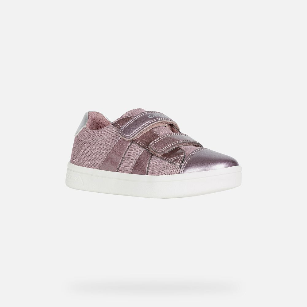 Basket Geox Djrock - Rose - Fille 467231-LUB